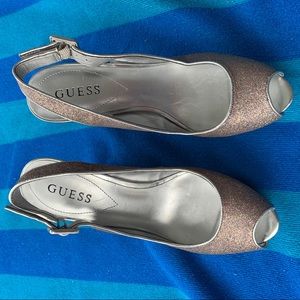 Open Toe Wedge Heels